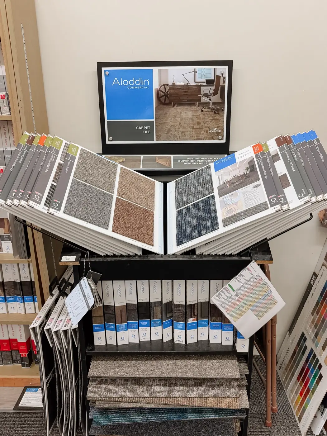 Commercial carpet tile in Sheldon, IA from Northwest Decor & Furniture