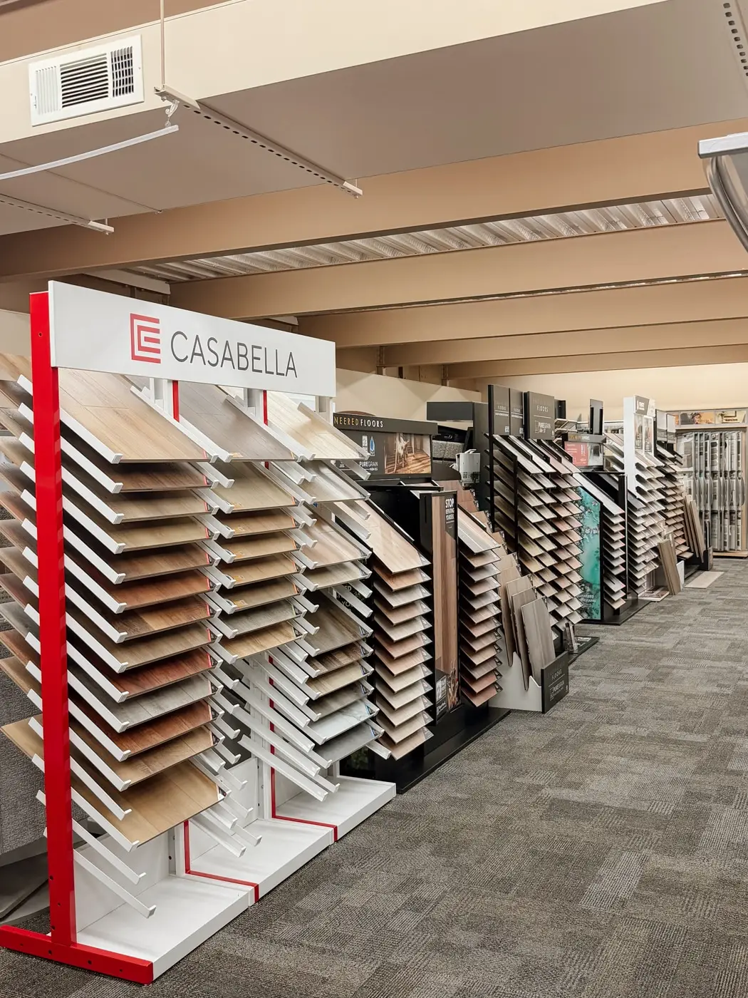 Flooring showroom in Sheldon, IA at Northwest Decor & Furniture