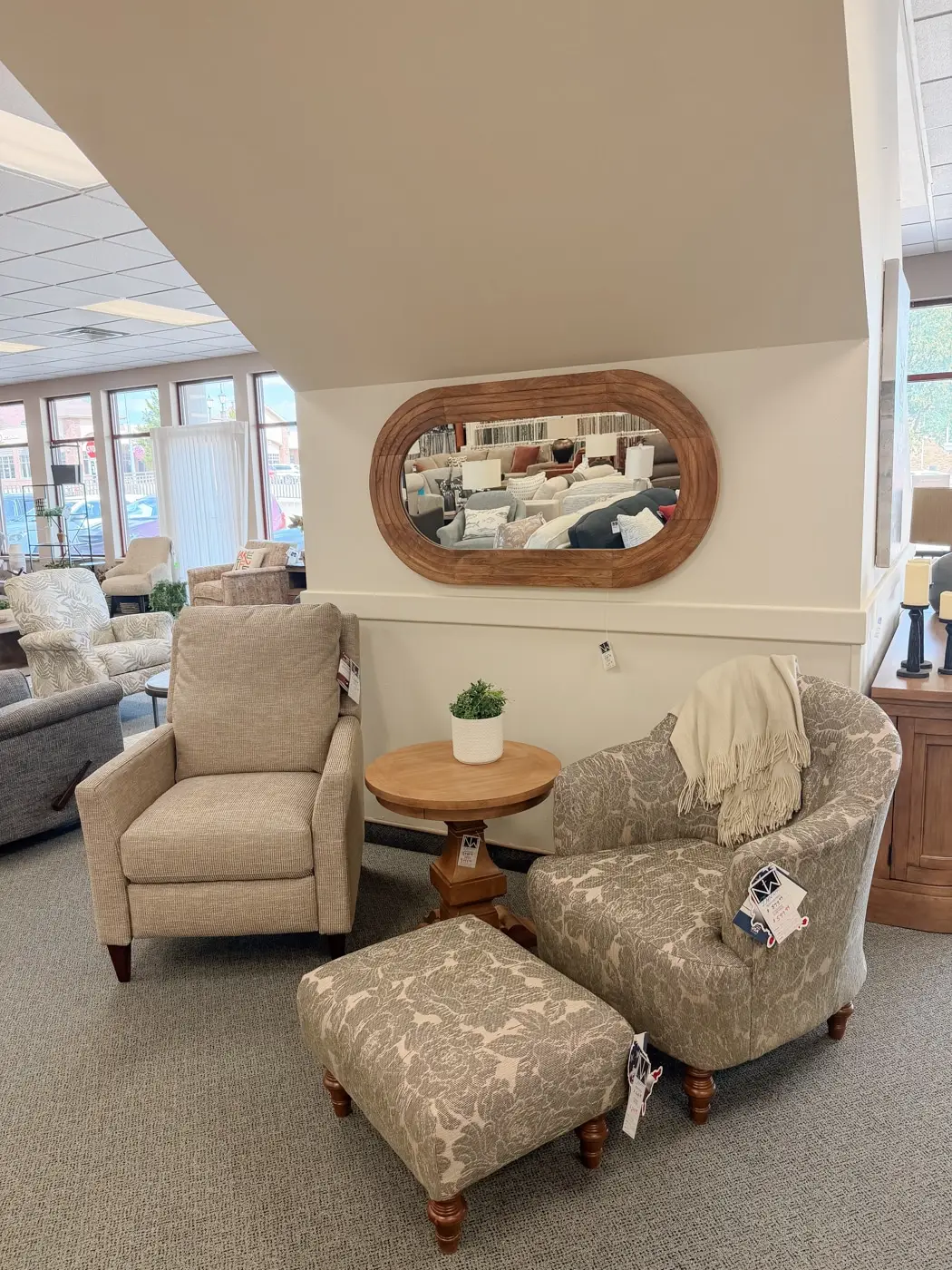 Furniture showroom in Sheldon, IA at Northwest Decor & Furniture